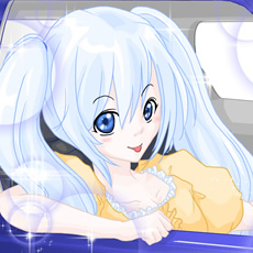 「今日だけ私のナビしてくれる？なーんてね。」／azul 様