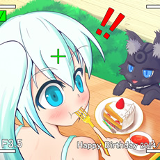「レイちゃんこっち向いて～」／monaka 様